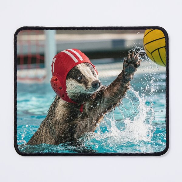 Item preview, Doggedly Determined Badger Goalie designed and sold by Tridentulus.