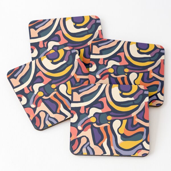 Item preview, Artistic Multicolor Abstract Pattern | Contemporary Seamless Design for Creative Projects designed and sold by Kristeen-30.