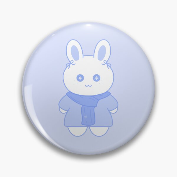Item preview, Blue Winter Bunny designed and sold by CozyBerry Creations.