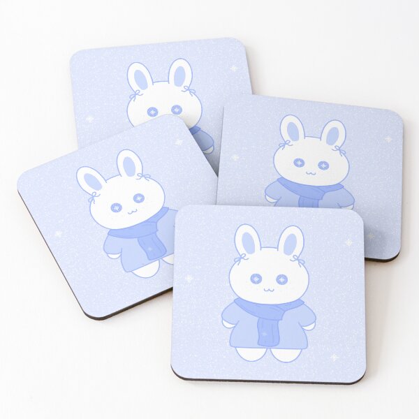 Item preview, Blue Winter Bunny designed and sold by CozyBerry Creations.