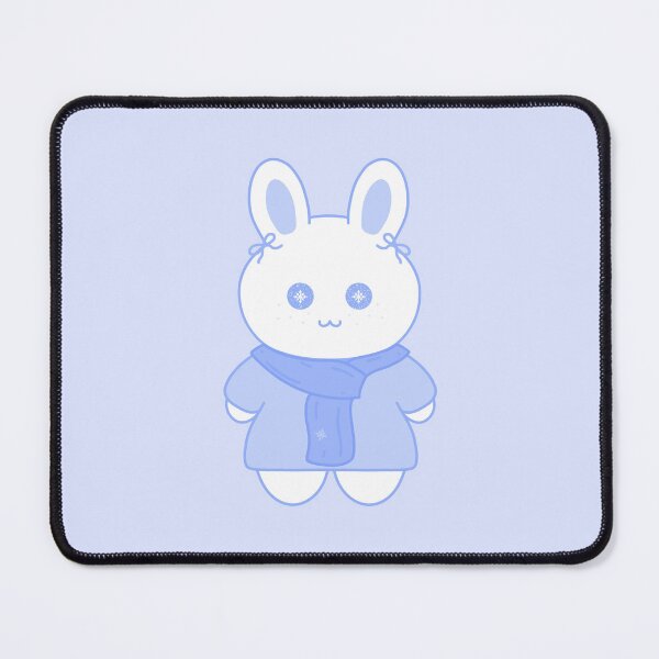 Item preview, Blue Winter Bunny designed and sold by CozyBerry Creations.