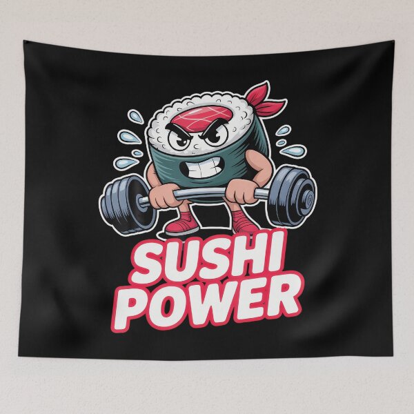 Item preview, Sushi Power Gym designed and sold by eenmaanoviy.