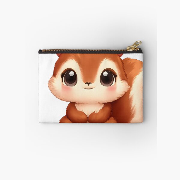 Item preview, Chibi Baby Squirrel Cute Front Facing Cartoon Woodland MR Zgredzio designed and sold by mr-zgredzio.