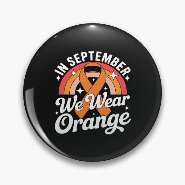Item preview, In September We Wear Orange Rainbow Leukemia Awareness designed and sold by JessicaWalshdf.