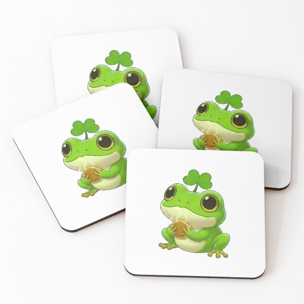 Item preview, Lucky Frog Hotteok Charm designed and sold by ChipchaOddities.