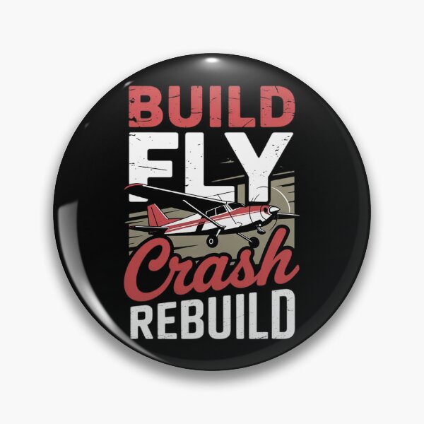 Item preview, Build Fly Crash Rebuild Rc Pilot, Model Aircraft Pilot designed and sold by duolastgend.