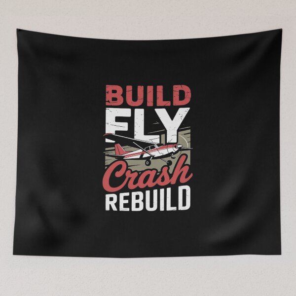 Item preview, Build Fly Crash Rebuild Rc Pilot, Model Aircraft Pilot designed and sold by duolastgend.