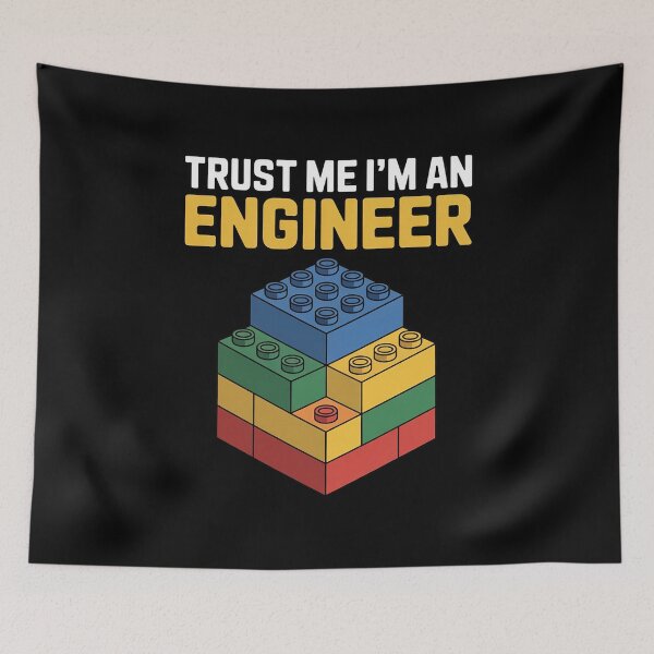 Item preview, I'm An Engineer Kids Brick Builder Bricks Building Blocks designed and sold by duolastgend.