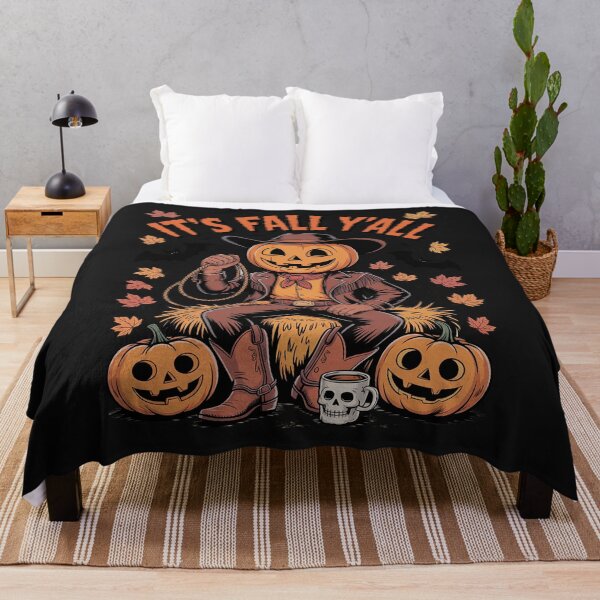 Item preview, It’s Fall Y’all Western Cowboy Pumpkin Halloween designed and sold by JessicaWalshdf.