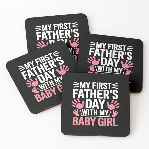 Item preview, My First Fathers Day Baby Girl First Time Dad designed and sold by duolastgend.