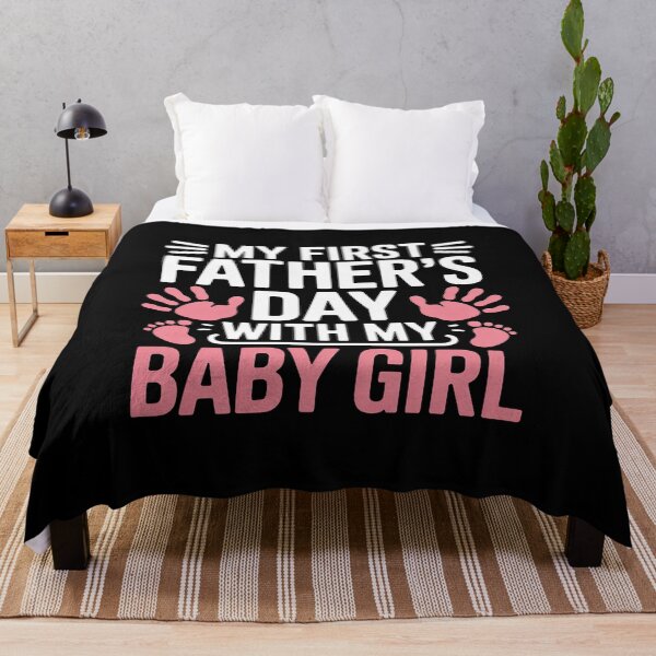 Item preview, My First Fathers Day Baby Girl First Time Dad designed and sold by duolastgend.