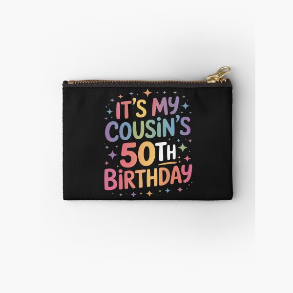 Item preview, It's My Cousin's 50th Birthday Colorful Happy 50 Years Old designed and sold by JessicaWalshdf.