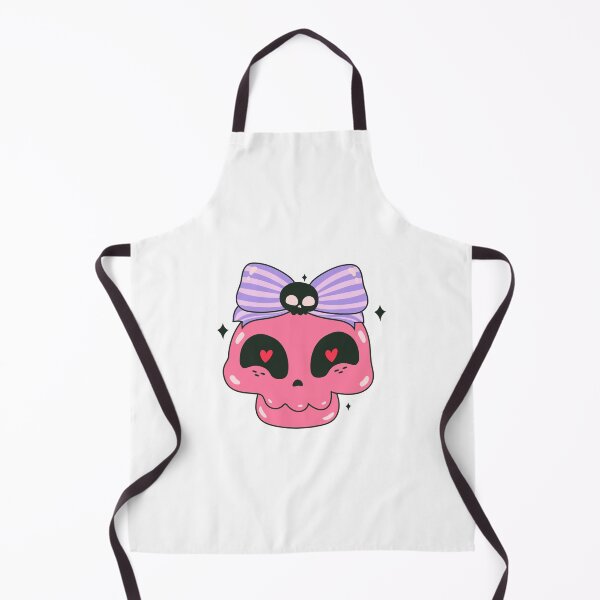 Item preview, Cute Pink Skull with Bow – Kawaii Pastel Goth Love Design designed and sold by Horrify.
