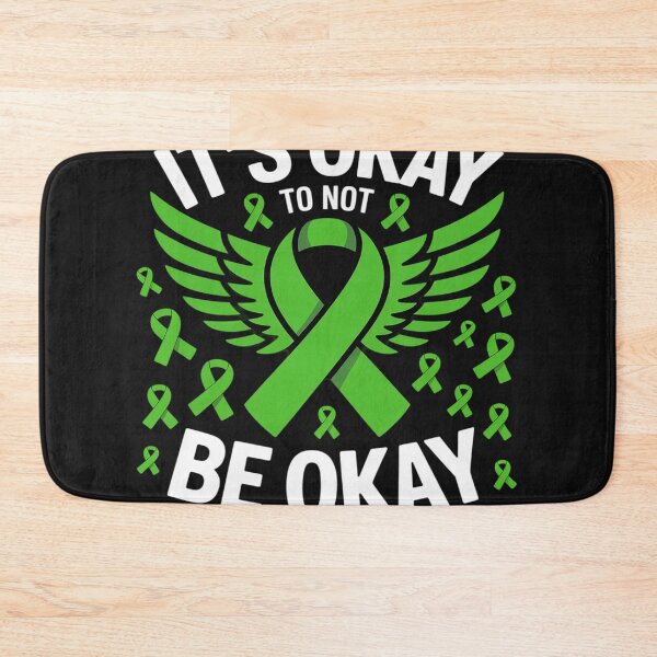 Item preview, Its Okay To Not Be Okay Mental Health Awareness Month Ribbon designed and sold by GaryBellcvbnb.