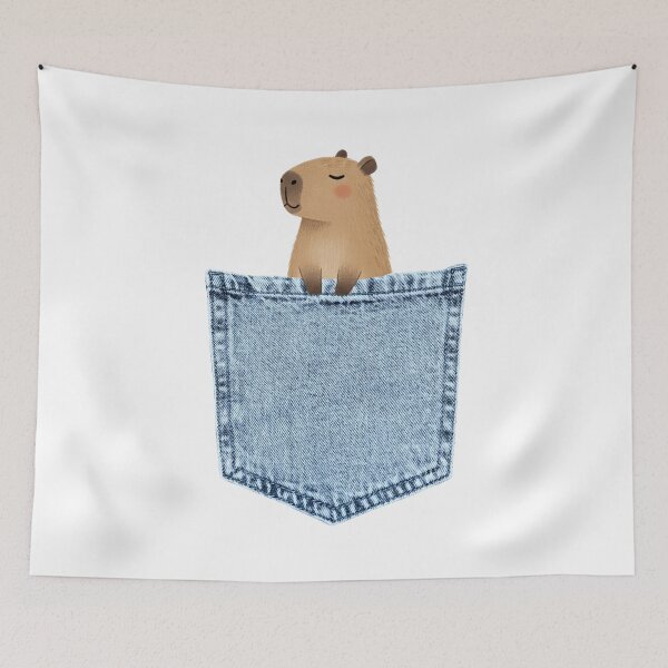 Item preview, Pocket Capybara designed and sold by NogiArt.