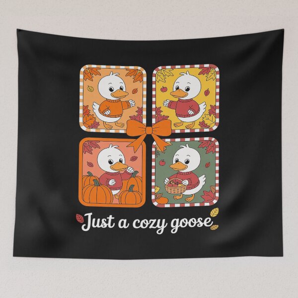 Item preview, Just A Cozy Goose Fall Autumn Funny Cute Goose Thanksgiving designed and sold by GaryBellcvbnb.