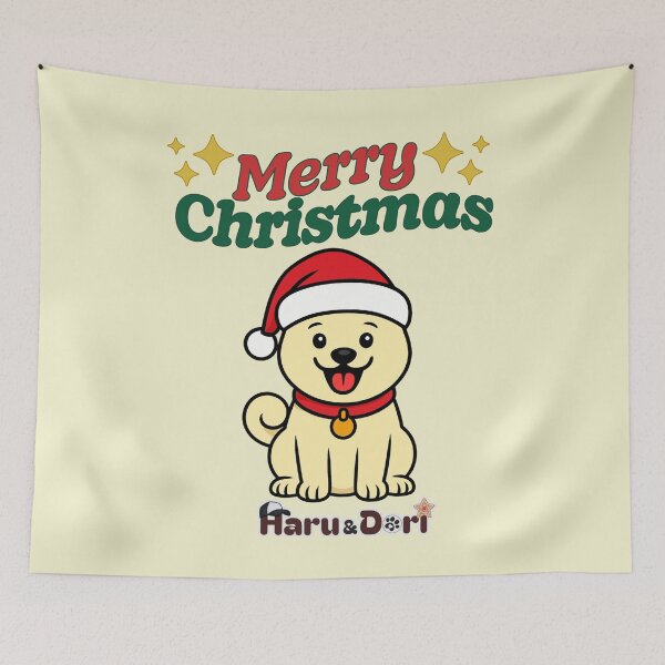 Item preview, Merry Christmas from Dori – Haru & Dori Christmas Edition designed and sold by mycreastyle.