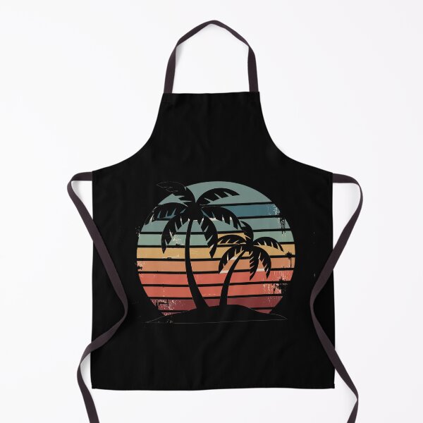 Item preview, Sunshine Summer Vibes Palm Trees Beach Retro Tropical designed and sold by catsdothingz.