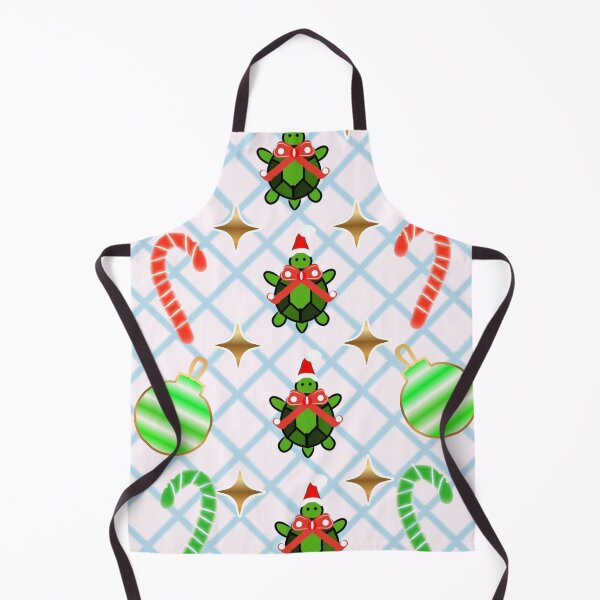 Item preview, Cute Christmas Turtle Pattern with Candy Canes and Ornaments designed and sold by HopeAndHustle.