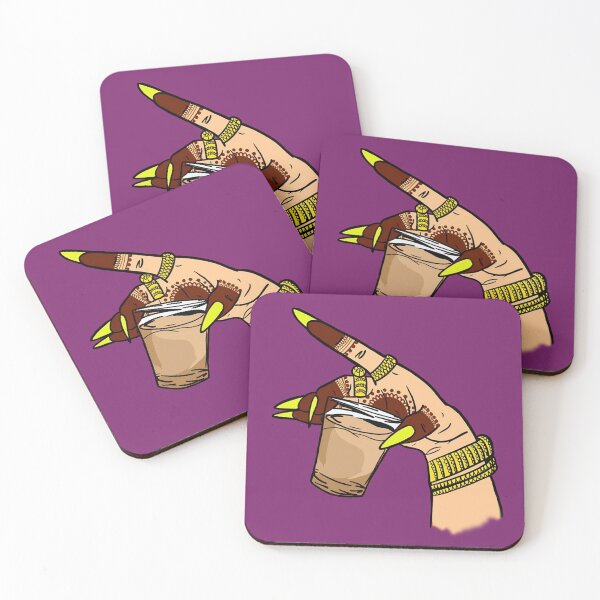 Item preview, Desi Chai Vibes – Mehndi Hand Aesthetic designed and sold by Snehalata-Store.