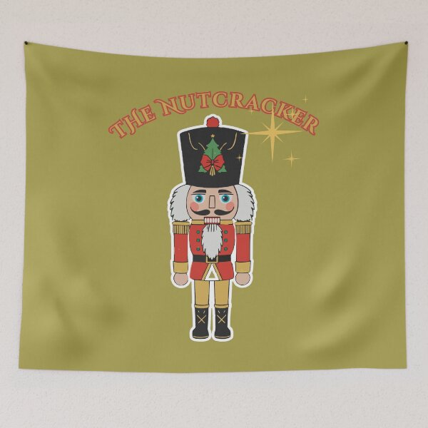 Item preview, The Nutcracker – Classic Christmas Illustration with Star Glow designed and sold by mycreastyle.