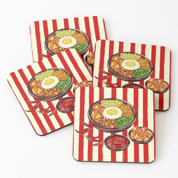 Item preview, Korean Bibimbap with Kimchi and Gochujang designed and sold by MaiZephyr.