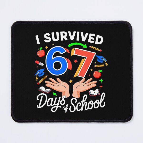 Item preview, I Survived 67 Days Of School Six Seven 6 7 Meme designed and sold by arzateiosumn.