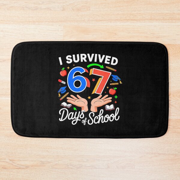 Item preview, I Survived 67 Days Of School Six Seven 6 7 Meme designed and sold by arzateiosumn.