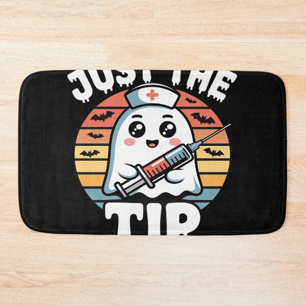 Item preview, Just the Tip Funny Nurse Viral Retro Halloween Meme designed and sold by GaryBellcvbnb.