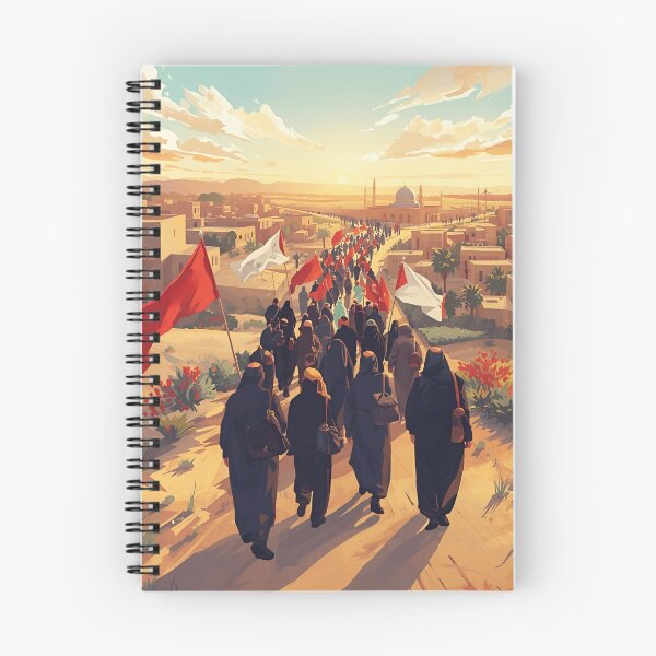 Item preview, Arbaeen Pilgrims Walking Path 3 designed and sold by Tom-Johnson.