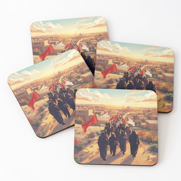Item preview, Arbaeen Pilgrims Walking Path 3 designed and sold by Tom-Johnson.