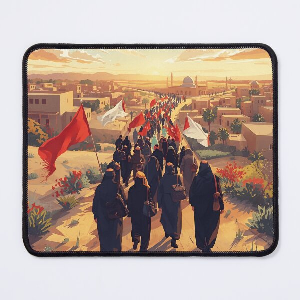 Item preview, Arbaeen Pilgrims Walking Path 3 designed and sold by Tom-Johnson.