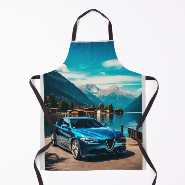 Item preview, Italian performance car reflecting mountains and summer sky designed and sold by RevUpDesign.