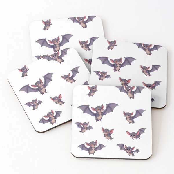 Item preview, Pallid Bat Pattern – Cute Flying Bat Collection designed and sold by MystiColo.