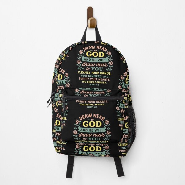 Item preview, James 4:8 Draw Near To God And He Will Draw Near To You designed and sold by plushism.