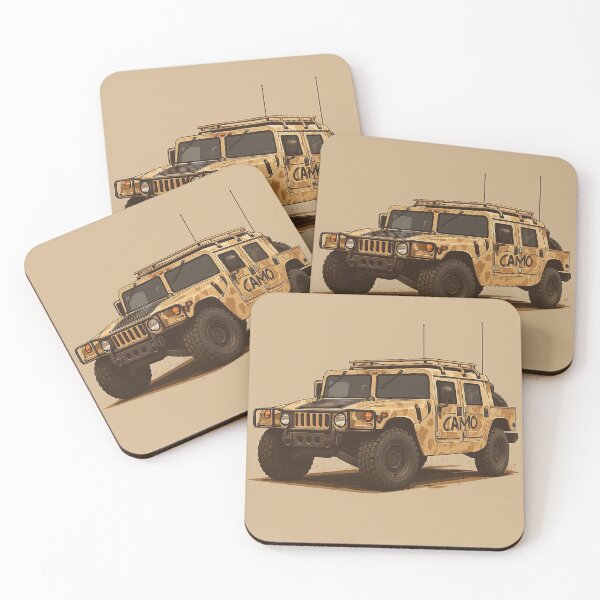 Item preview, Military 4x4 Camo Illustration | Rugged Tactical Off-Road Vehicle Art for Adventure and Survival Fans designed and sold by KrintoryTees.