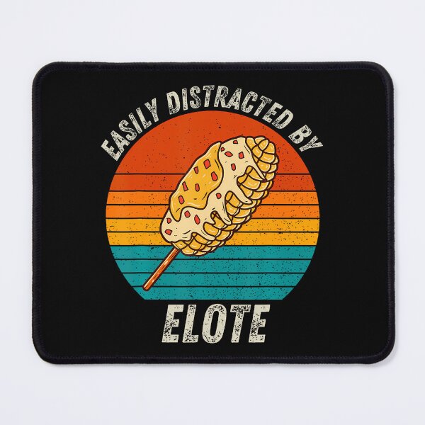 Item preview, Vintage Easily Distracted By Elote Retro Food Lover designed and sold by arzateiosumn.