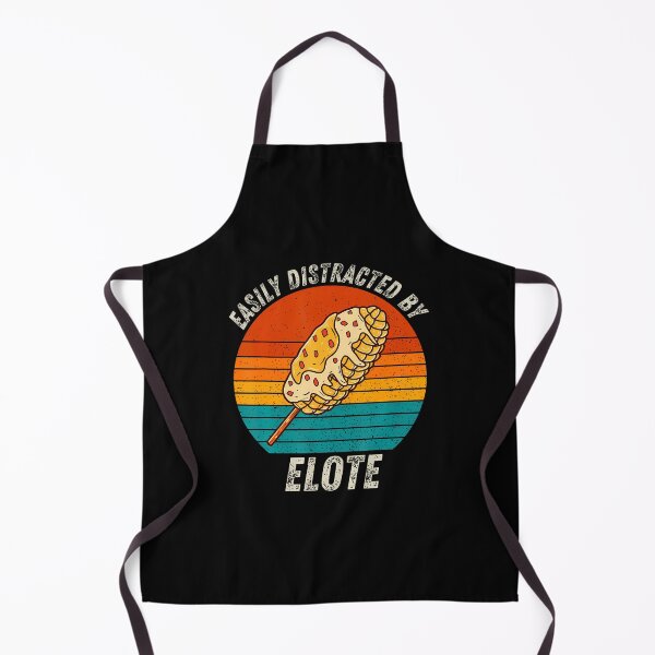 Item preview, Vintage Easily Distracted By Elote Retro Food Lover designed and sold by arzateiosumn.