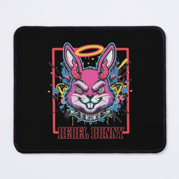 Item preview, Street Art Rebel Rabbit designed and sold by Mark_ADC.