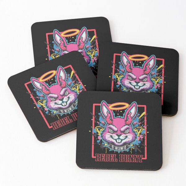 Item preview, Street Art Rebel Rabbit designed and sold by Mark_ADC.
