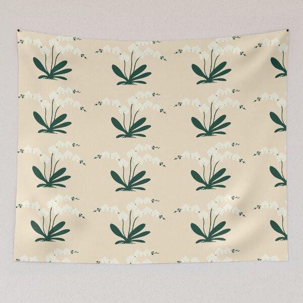 Item preview, Orchid Plant Pattern designed and sold by SineCreatives.