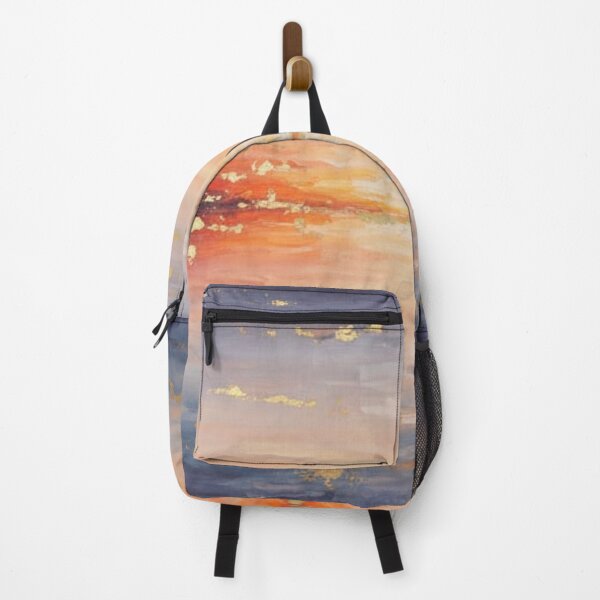 Item preview, Abstract Sunset Horizon Wall Art | Modern Landscape designed and sold by Raja265.