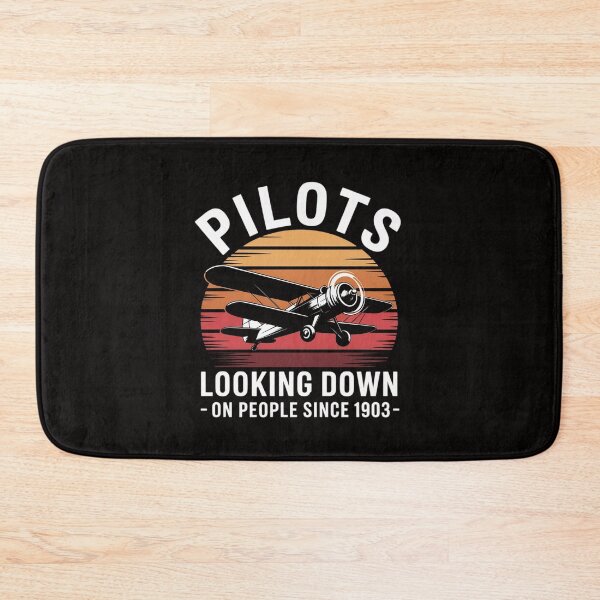 Item preview, Pilots Looking Down On People Since 1903 Plane Humor Jokes designed and sold by czechascheledu.
