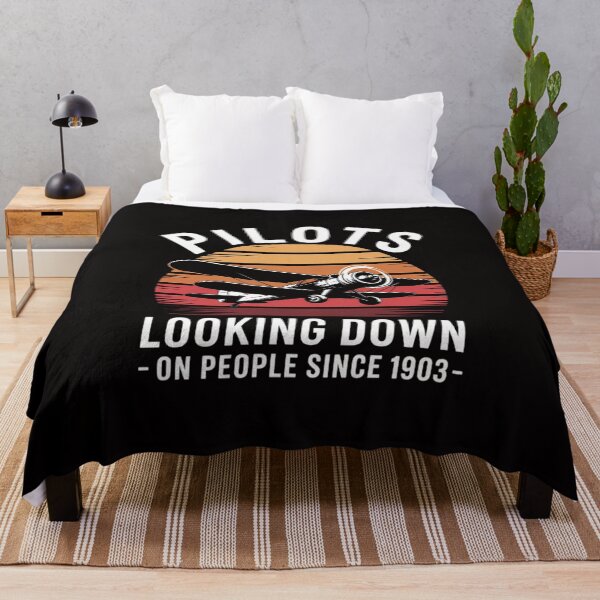 Item preview, Pilots Looking Down On People Since 1903 Plane Humor Jokes designed and sold by czechascheledu.