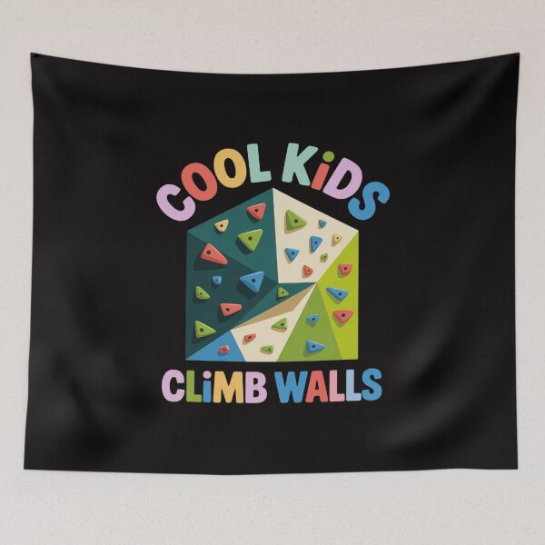 Item preview, Cool Kids Climb Walls Rock Climbing Bouldering Kids designed and sold by czechascheledu.