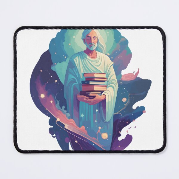 Item preview, Cosmic Librarian: Celestial Knowledge Keeper designed and sold by SunkenCost.