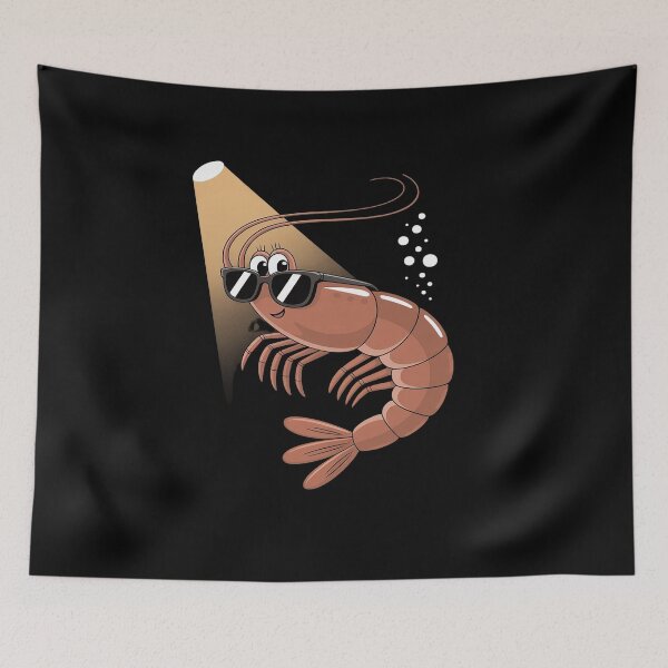 Item preview, Cool Shades Shrimp Costume for bespectacled Shrimps Lovers designed and sold by HORIZBoutique.