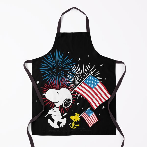 Item preview, Peanuts Snoopy And Woodstock American Flags ,Fireworks  designed and sold by AronWade.
