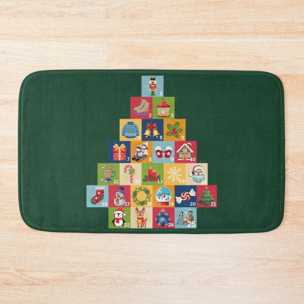 Item preview, Advent Calendar Christmas Tree – 25 Days Holiday Design designed and sold by mycreastyle.