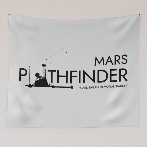Item preview, Mars Pathfinder. Carl Sagan Memorial Station. Typographic Logo designed and sold by BGALAXY.